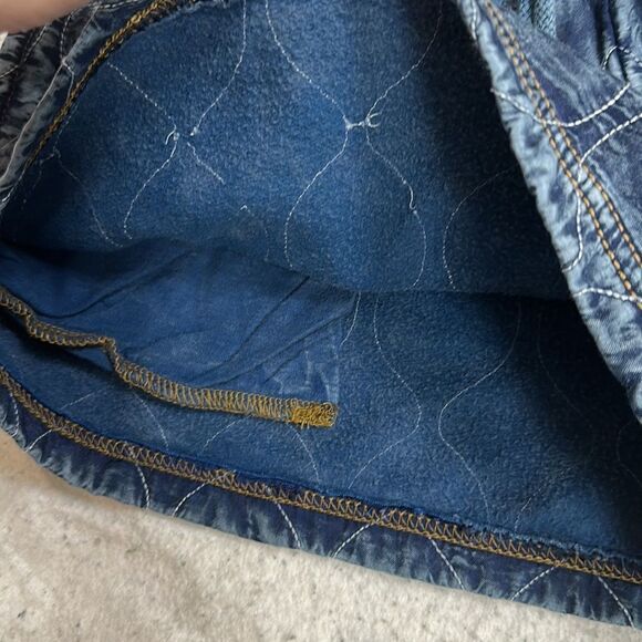 Urban Outfitters quilted fleece denim shorts. New! - Picture 3 of 5